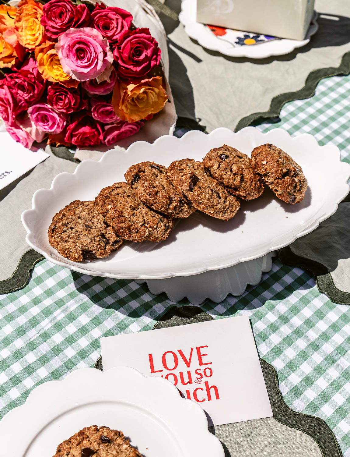 Valentine's Day Roses & Cookies