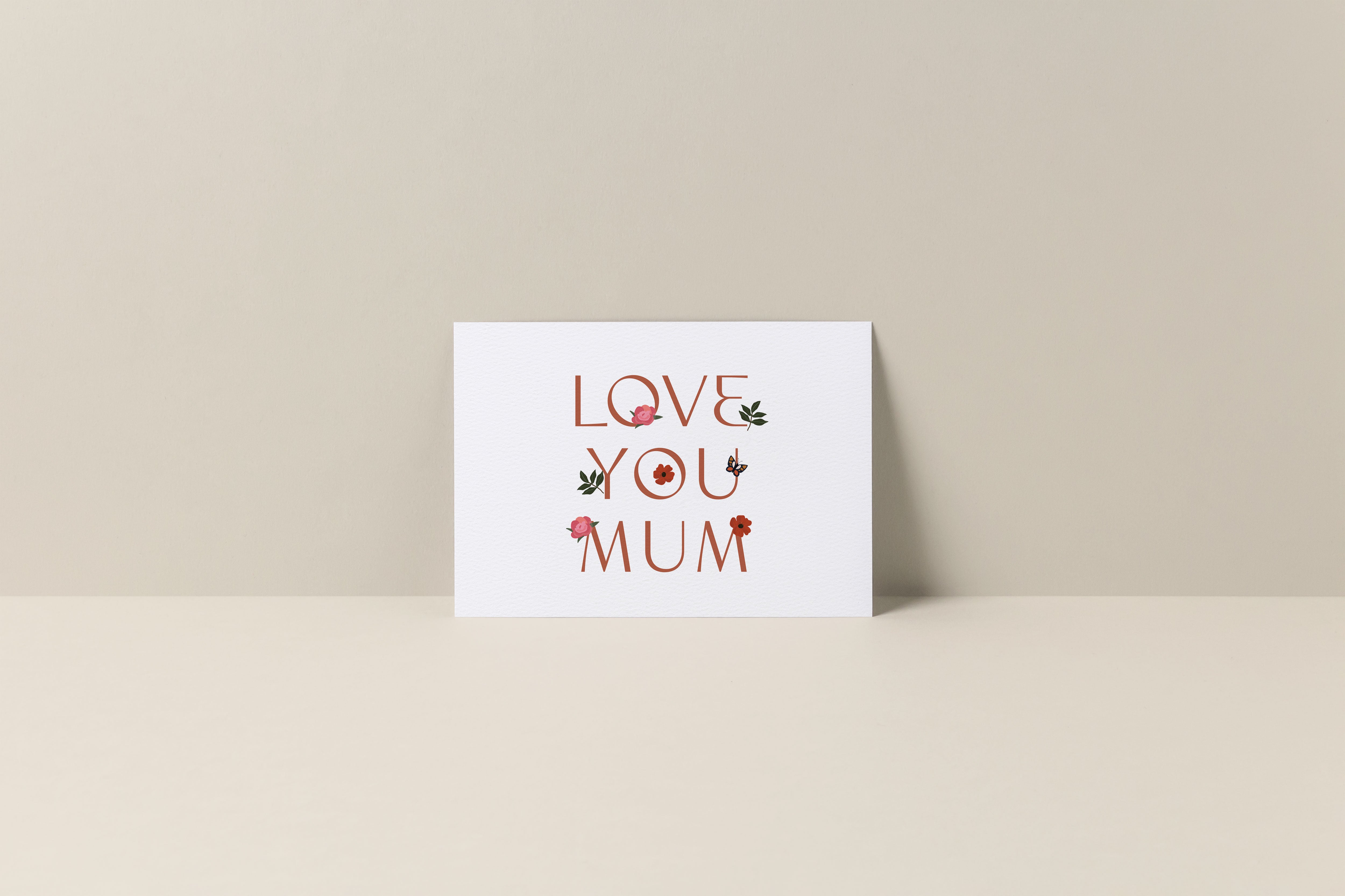 Gift Card: Love you mum