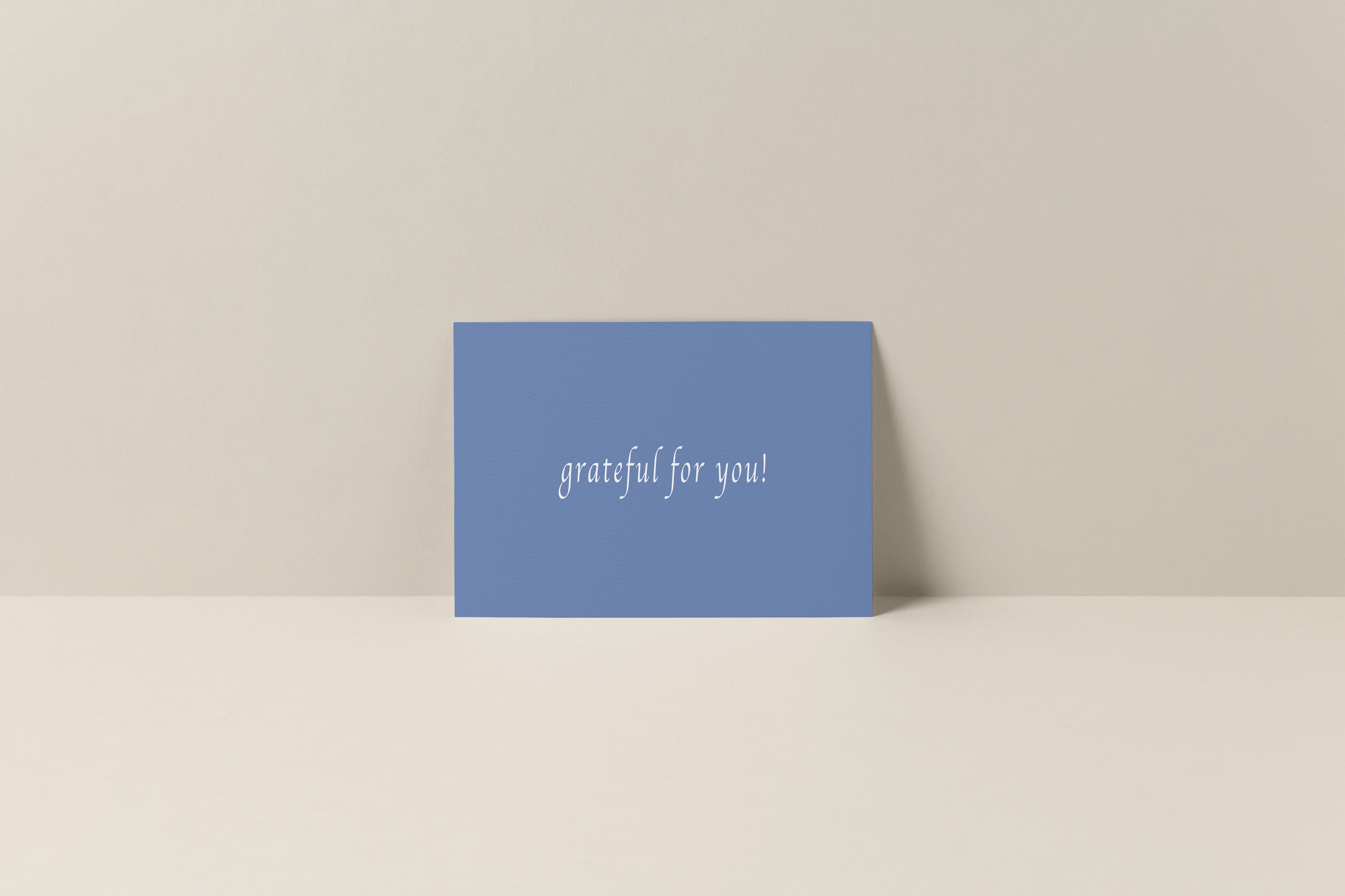 Gift Card: Grateful for you